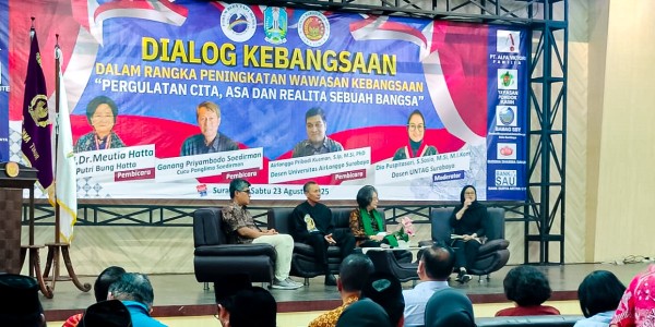 Pergulatan Cita, Asa dan Realita Sebuah Bangsa Dikupas di Gedung Juang 45 Surabaya