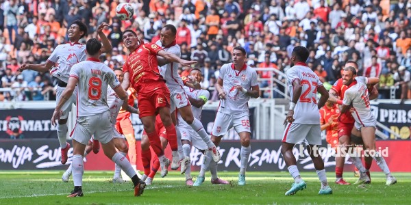 Diwarnai Kartu Merah, Persija Ditahan Imbang Malut United di JIS