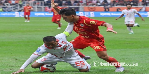 FOTO: Persija Gagal Raih Poin Penuh dari Malut United