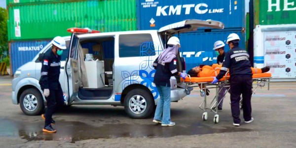TPK Lamong Gelar Latihan ISPS Code, Simulasikan Serangan Siber dan Kebocoran Petikemas Berbahaya