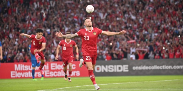 Bikin Gol ke Gawang China Taipei, Marc Klok Buktikan Masih Layak di Timnas Indonesia