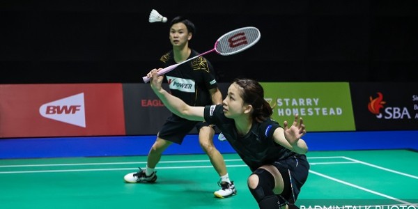 Yuta Watanabe/Misaki Matsutomo Lolos ke 16 Besar Hong Kong Open 2025 Usai Bangkit dari Kekalahan Gim Pertama
