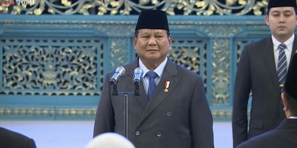 Reshuffle Kabinet, Prabowo Lantik Erick Thohir Jadi Menpora dan Afriansyah Noor Wamenaker