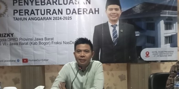 M. Rizky: BPJS Ketenagakerjaan Gratis Perkuat Jaring Pengaman Ekonomi Jabar