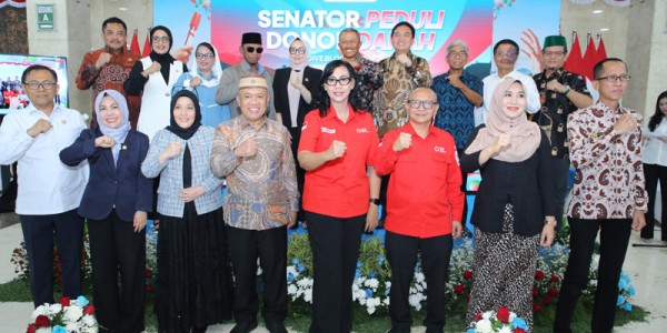HUT ke-21, DPD RI Gelar Aksi “Senator Peduli Donor Darah” Bersama PMI