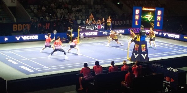 Rockets Libas Hurricanes 5-3 di BDMNTN-XL Jakarta 2025 
