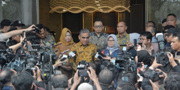 Ketua MPR Ahmad Muzani Temui Ketua BPK RI