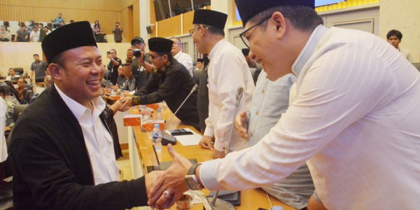 Wakil Ketua DPR RI Cucun Ahmad Syamsurijal Lakukan Pertemuan dengan Alumni Santri Lirboyo , Pimpinan Trasns 7 dan  Dirjen Komdigi dan KPI