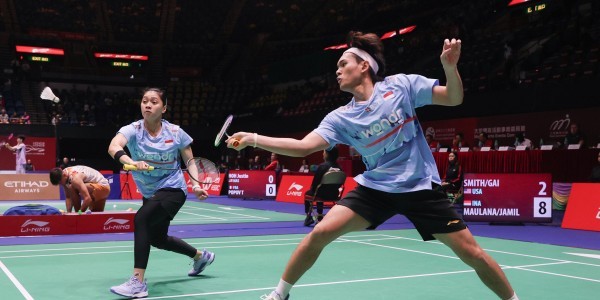 French Open 2025, Adnan/Indah Kalah Ketat dari Pasangan Denmark