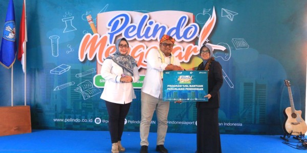 Tutup Rangkaian Pelindo Mengajar, Pelindo Regional 3 Sub Regional Jawa Berbagi Keceriaan Penuh Makna di SMP Hang Tuah 4 Surabaya