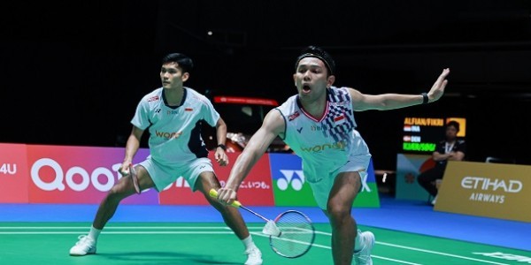 Fajar/Fikri ke 16 Besar French Open 2025 Usai Lawan Mundur Karena Cedera