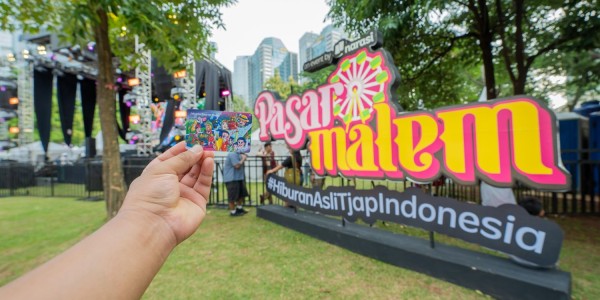 Bank Jakarta Hadir di Pasar Malem Narasi 2025, Dukung Transaksi Non-Tunai Secara Kreatif dan Inklusif