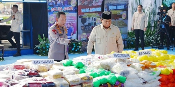 Haidar Alwi Apresiasi Polri Selamatkan 2 Kali Lipat Populasi Nasional dari Narkoba