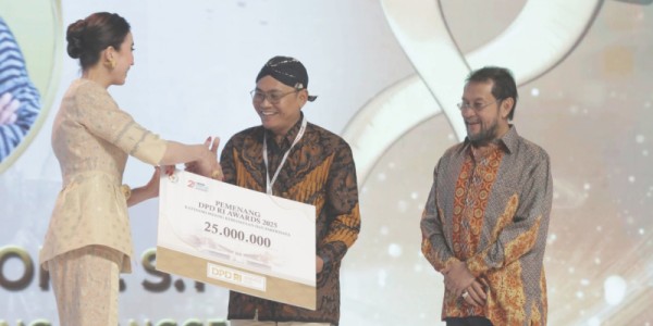 Ini Kata Peraih DPD Award 2025, Sugeng Handoko Pelopor Kemajuan Desa Nglanggeran