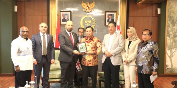 Georgia Tawarkan Kemudahan Bisnis, DPD RI Sambut Peluang Kerja Sama Baru