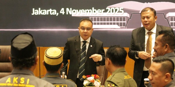 Wakil  Ketua DPR Sufmi Dasco Ahmad Terima Audiensi Asosiasi Kepala Desa Seluruh Indonesia