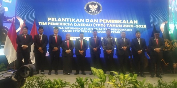 DKPP Lantik 228 Tim Pemeriksa Daerah: Wewenangnya Sangat Strategis