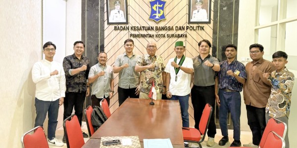 Audiensi HMI Cabang Surabaya dengan Bakesbangpol Kota Surabaya, Ini yang Dibahas