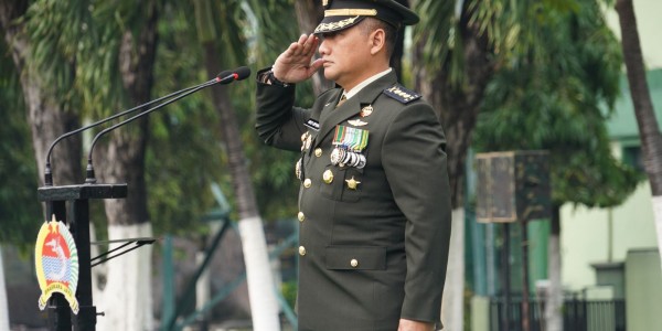 Korem 084/Bhaskara Jaya Gelar Upacara Peringatan Hari Pahlawan 2025