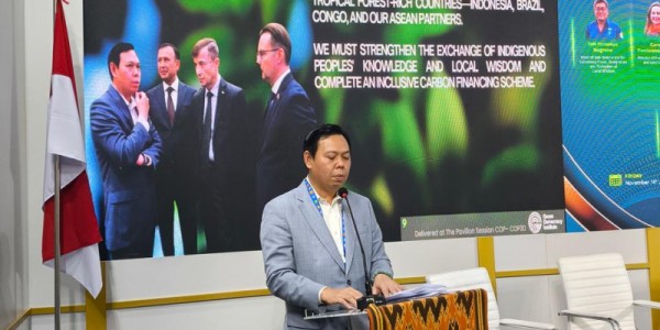 Ketua DPD RI Ajak Dunia Perkuat Peran Masyarakat Adat dalam Mitigasi Iklim di COP30 Brasil