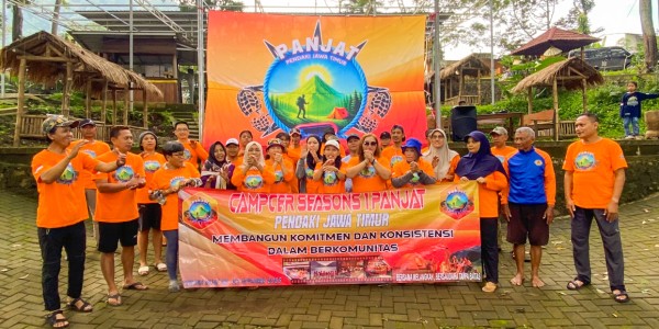 Camcer Season 1 “PANJAT”: Pendaki Jawa Timur Gelar Camping Ceria di Diorama Valley, Trawas