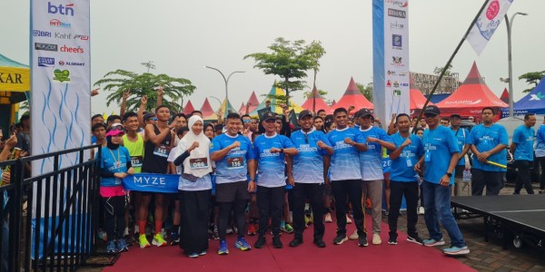 MYZE FUN RUN 5K Meriahkan Anniversary Pertama MYZE Hotel Sumenep, 500 Peserta Ramaikan Acara