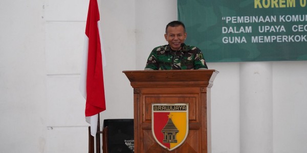 Korem 084/Bhaskara Jaya Gelar Bin Komsos Cegah Radikalisme/Separatisme TA 2025