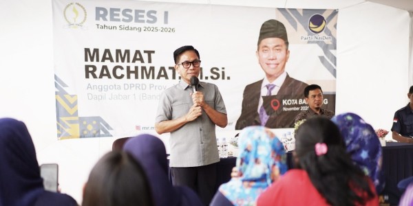 Reses Mamat Rachmat di Sindangsari, Warga Sampaikan Isu Sampah, Air Bersih, hingga Peluang Kerja
