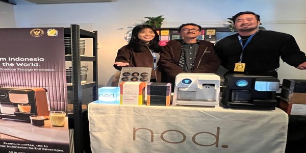 NOD. dari JumpStart Perkenalkan Minuman Herbal Indonesia dalam Format Kapsul Modern di Swiss Coffee Festival 2025