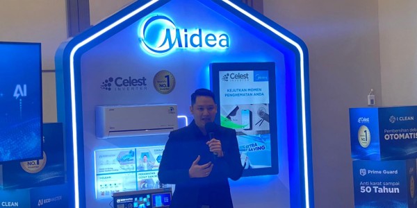 Midea Luncurkan AC Pintar Buatan Indonesia Berteknologi AI Pertama di Kelasnya