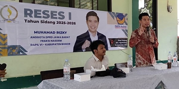 M. Rizky Dorong Penguatan Wirausaha Muda dan UMKM Desa Tonjong