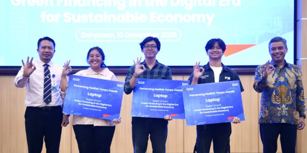 BTN Dorong Literasi Pembiayaan Hijau Kepada Mahasiswa Udayana