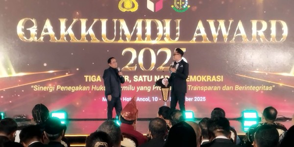 Bawaslu: Gakkumdu Award 2025 Bukan Hanya Sekadar Endorse
