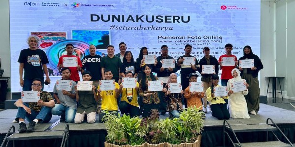 Dafam Pacific Caesar Surabaya Angkat Kreativitas Anak Disabilitas Lewat “Melihat Bersama #SetaraBerkarya”