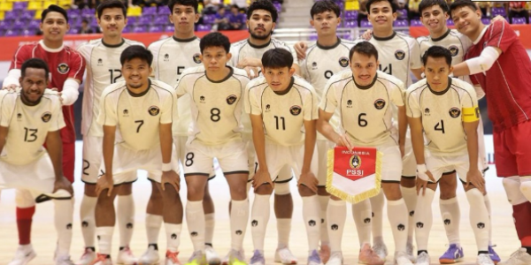 Timnas Futsal Putra Indonesia Jaga Asa Raih Emas Usai Kalahkan Malaysia 2-1