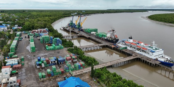 Terminal Peti Kemas Merauke Fokus Penguatan Peralatan dan Infrastruktur Jelang Nataru