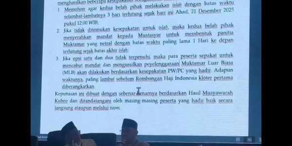 Desak Islah di PBNU, Musyawarah Kubro NU  Beri Tenggat Waktu 3x24 Jam
