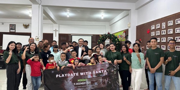 The Alana Surabaya Gelar Aktivitas Natal Edukatif Bersama Panti Asuhan Pondok Kasih