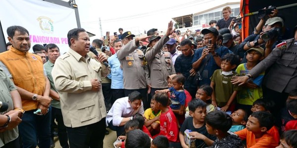 Presiden Prabowo Tinjau Pembangunan Hunian di Aceh Tamiang