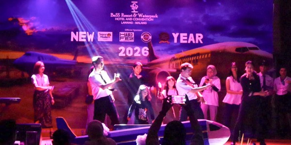 “Night Flight: Fly Into The New Year Party” ala BeSS Resort & Waterpark Lawang, Intip Keseruannya!