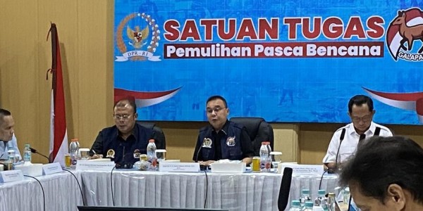 Dasco Pimpin Rapat Koordinasi Satgas Pemulihan Bencana Sumatera Digelar di Banda Aceh