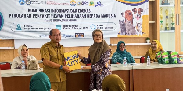 Bahayanya Zoonosis, FKH Unair Edukasikan Penyakit pada Anjing dan Kucing di Mulyorejo