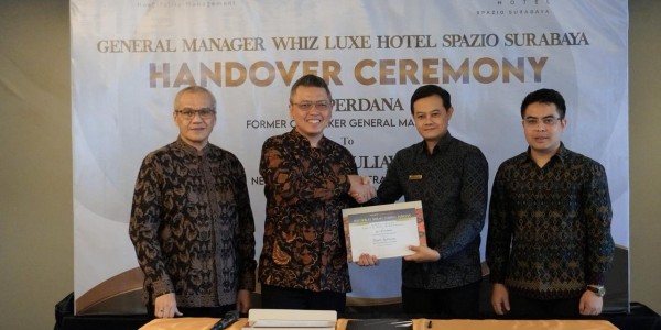 Whiz Luxe Hotel Spazio Surabaya Sambut General Manager Baru Awal 2026