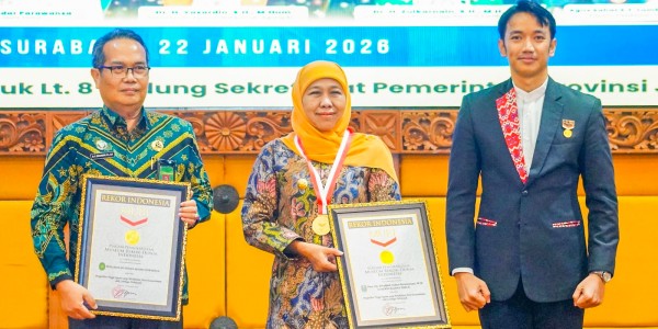 Gubernur Khofifah & Ketua PT Agama Surabaya Gelar MoU, Wujudkan Kepastian Hukum di Jatim