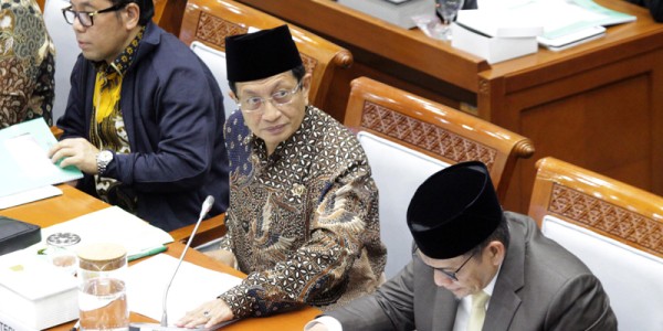 Menag Raker Dengan Komisi VIII DPR