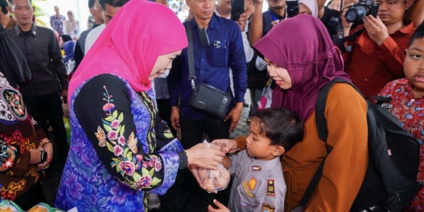 Jelang Ramadan & Idul Fitri 1447 H, Gubernur Khofifah Intensifkan Stabilisasi Harga via Pasar Murah