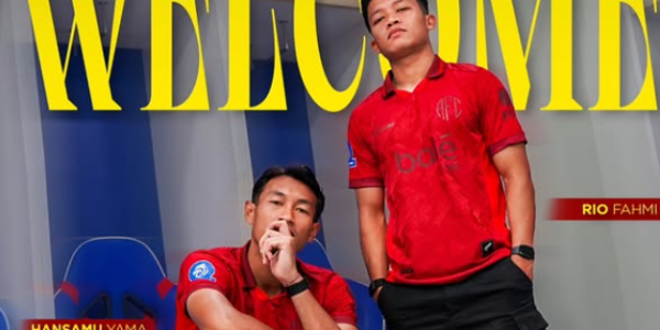 Persija Jakarta Resmi Pinjamkan Rio Fahmi dan Hansamu Yama ke Arema FC Hingga Akhir Musim