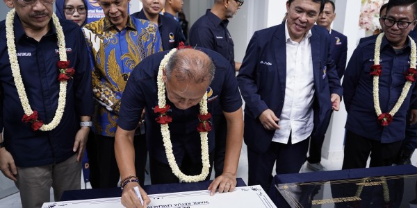 Diresmikan Saan Mustopa, NasDem Kabupaten Bogor Miliki Gedung DPD Sendiri