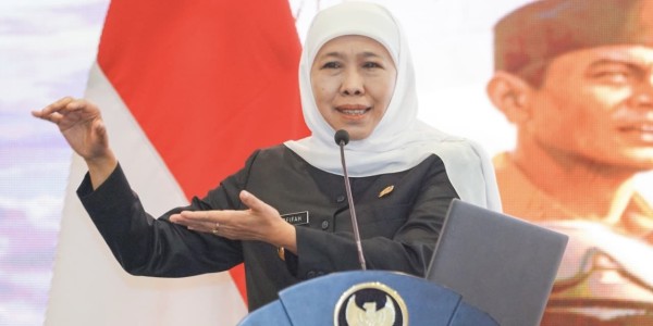 Gubernur Khofifah di PASIS Seskoau: Integrasi Matra Jaga Ketahanan Nasional dan Pangan