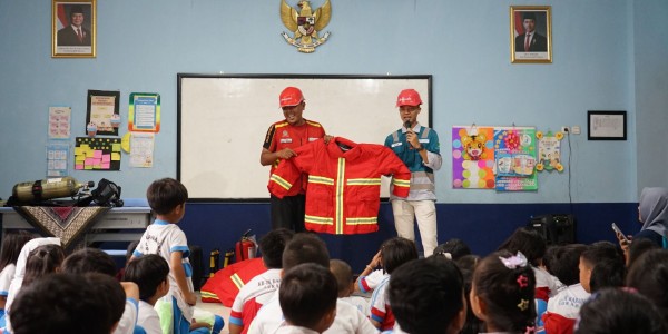 Tanamkan Budaya Keselamatan, PDS Ajak Siswa TK dan SD Belajar Pencegahan Kebakaran